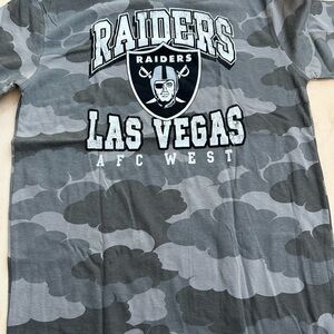 Las Vegas Raiders Camouflage T-Shirt youth Large 14/16